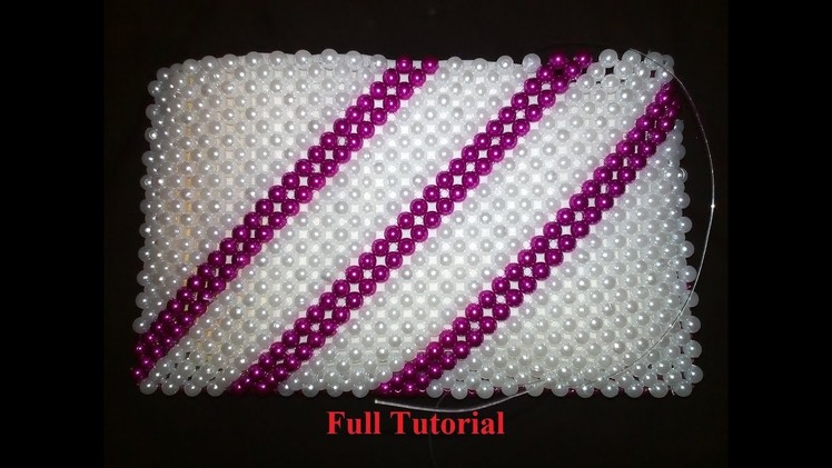 How to Make beads Bag Full Tutorial. Putir Bag. Putir Purse. পুতির ব্যাগ তৈরি
