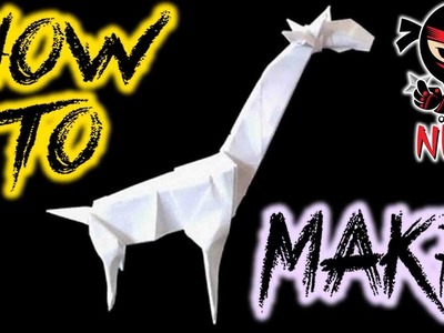 How to make: Origami Giraffe