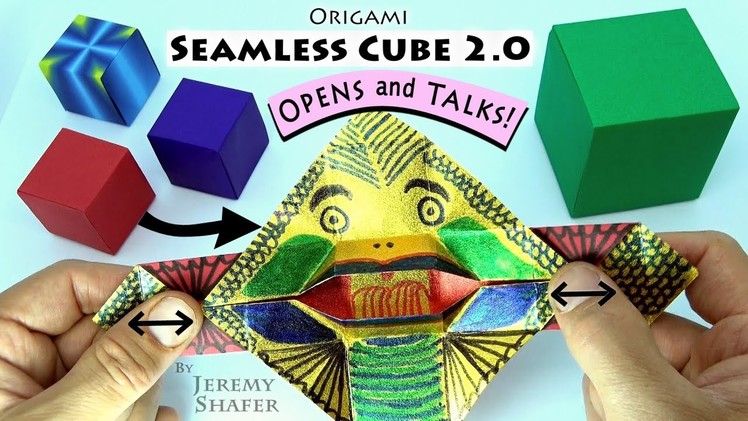 Seamless Cube 2.0 -- TRANSFORMS INTO TALKING MONSTER!!!