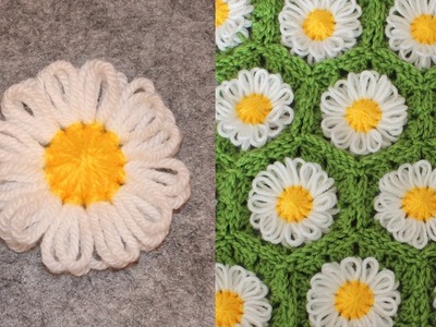 Springtime - Daisy - Blanket - Loom Flower - Bloom Loom - Part 1 of 2