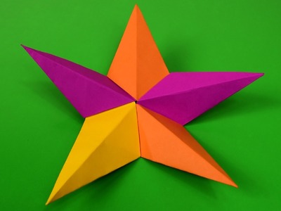 5 Point Star Origami