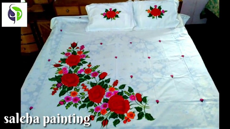 #6 New bedsheet design                          Youtuber Saleha Ansari   4December2017