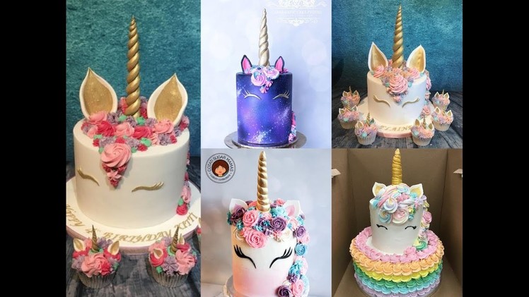 Amazing Unicorn Cake Decorating Tutorial Compilation - Cake Style 2017