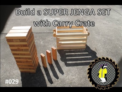 Building a SUPER JENGA game with carry crate (#029)
