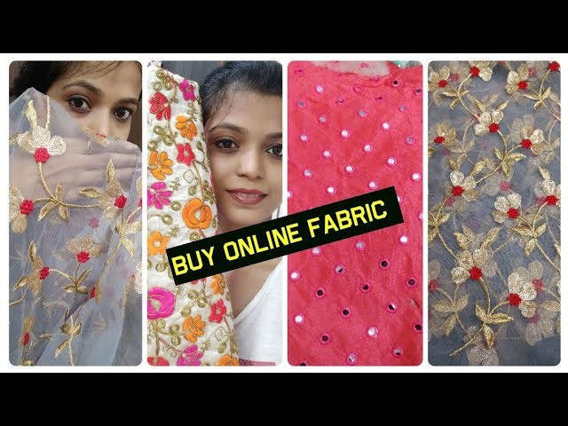 Different Fabric for Dress, Lahnga, Blouse!!!Buy Online ????