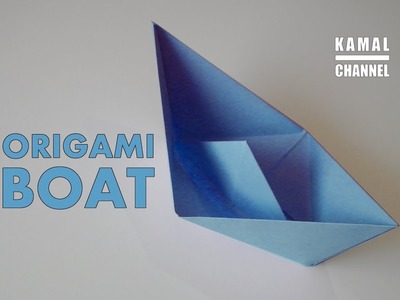 DIY origami BOAT