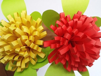 DIY: Paper Flower!!! How to Make Easy & Simple Paper Flower!!!Easy Tutorial!!!