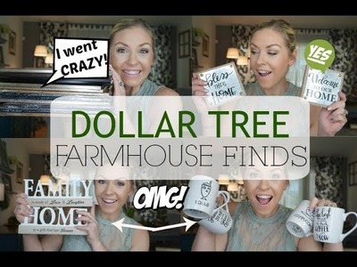 FAVORITE DOLLAR TREE HAUL EVER| FARMHOUSE FINDS AT DOLLAR TREE| Megan Navarro #dollartreehaul