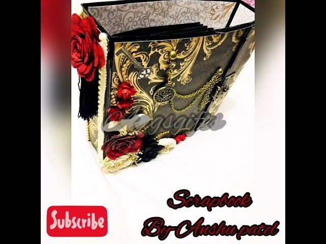 Handmade scrapbook ||perfect gift ||By-Anshu patel
