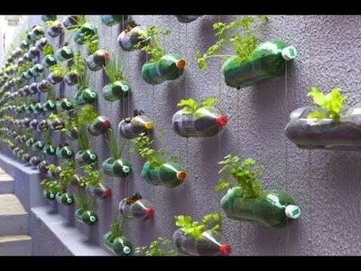 How to Make A Hanging disposable Bottle Garden | DIY Hanging Garden | Bottle Garden for FREE