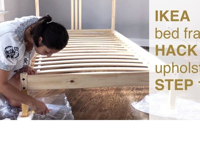 IKEA Bed Frame, Headboard Hack (STEP 1)