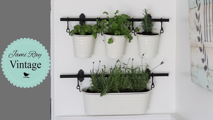 IKEA Kitchen Herb Garden | Hanging Herb Garden