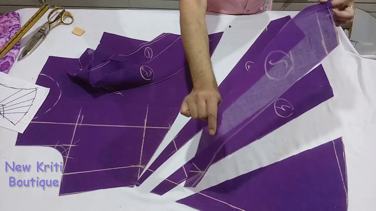 fancy kurti cutting and stitching