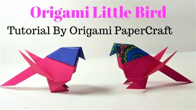 Origami Bird II Tutorial By Origami Papercraft
