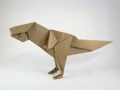 Origami T-rex [Dinosaur]