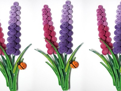 Quilling Flower V11 Tutorial | cómo hacer decorar el hogar de flores de papel