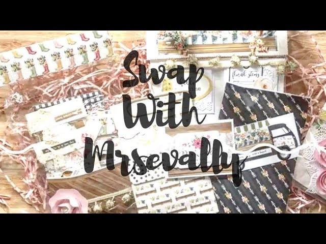 SWAP WITH MRSEVALLY | SPRING MARKET | PACKAGING SHOW N TELL | CLEAN & SIMPLE
