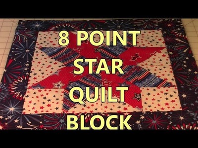 8 Point Star Quilt Block