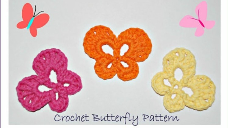 Crochet Butterfly Tutorial - Crochet Jewel