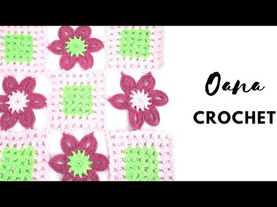 Crochet joyful blanket by Oana
