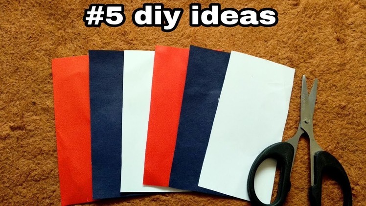 DIY #5 amazing craft ideas.Cool craft idea out of waste paper
