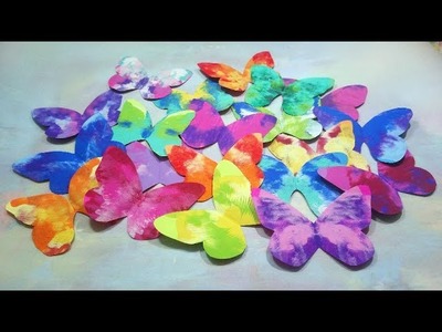 DIY Butterfly Wings for Mixed Media Art Projects