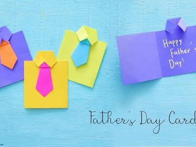 DIY Father's Day Cards | Gift Ideas | Paper Crafts