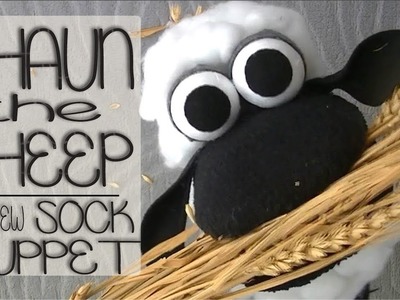 DIY SOCK PUPPET SHEEP - How to make no-sew sock puppets (Ep.03 Shaun the Sheep) | Edu Props