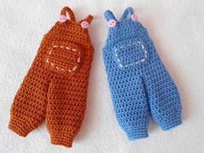 Doll Overalls crochet