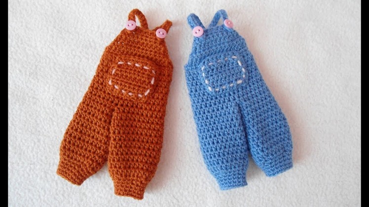 Doll Overalls crochet