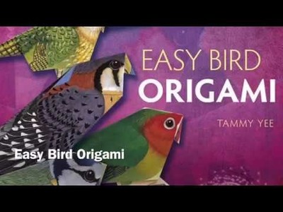 Easy Bird Origami Instructions for Standing and Flying Birds