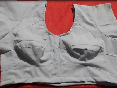 Easy double Katori cut blouse stitching video ( Hindi )