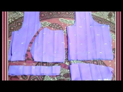 Easy New Prince cut blouse cutting( Hindi)