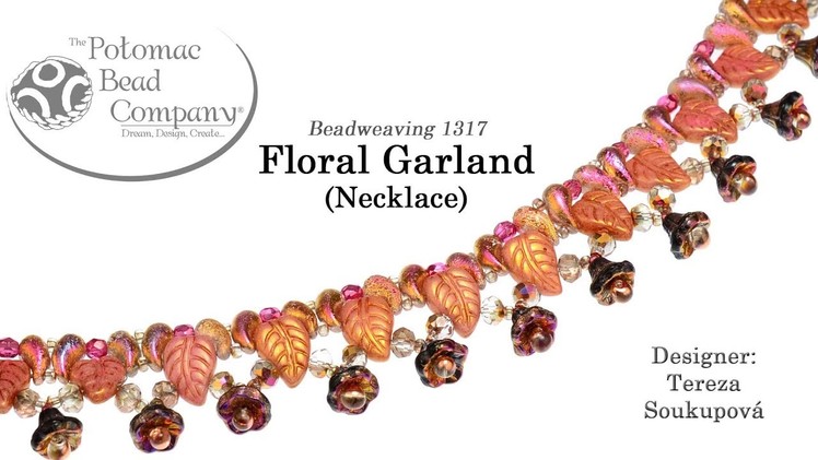 Floral Garland Necklace Tutorial