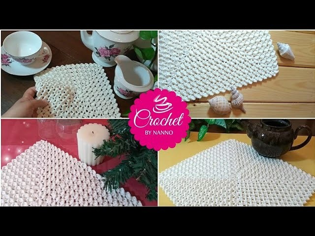 HOW TO CROCHET A BLANKET, TABLECLOTH & MORE #1 FAST & EASY ✨ GRANNY ALL SEASONS I The Crochet Shop