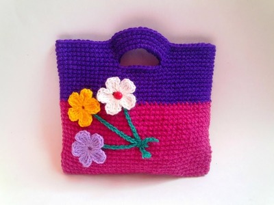 How to crochet bag purse free pattern for beginners