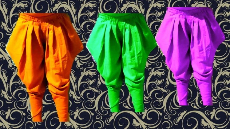 How to cut and stitch baby kite salwar