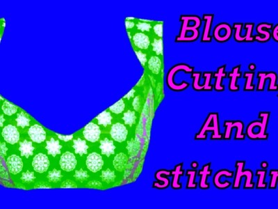 How to cut simple blouse