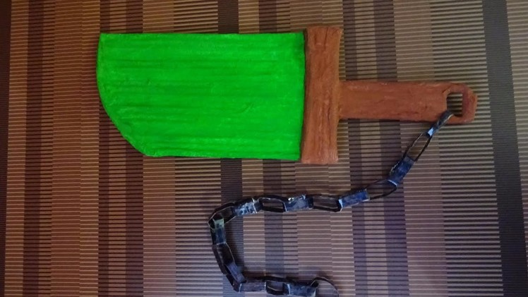 How to make a Paper Sword | Ninja Sword Tutorial