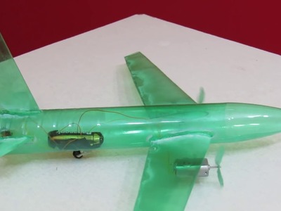 How To Make a Pet Bottle Airplane - Twin Engine Airplane