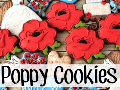 How to Make Decorated Poppy Cookies