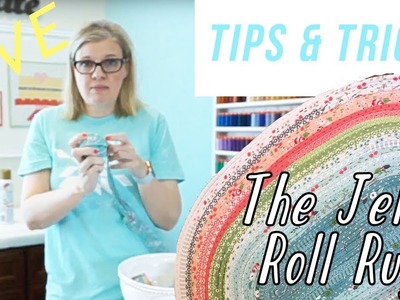 Jelly Roll Rug Tips and Tricks! LIVE with Kimberly | Fat Quarter Shop