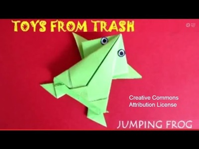 Jumping Frog | Telugu | Dynamic Origami