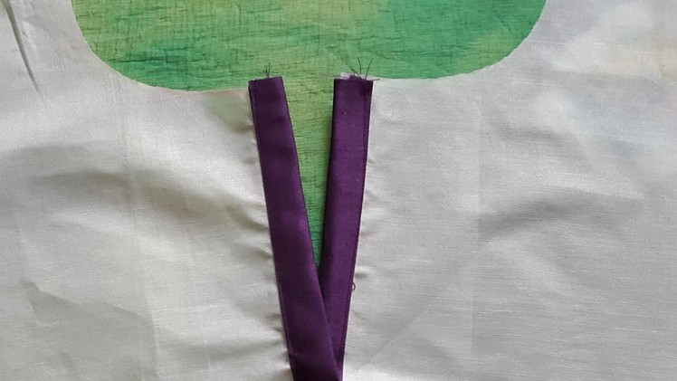 KURTI PACKETS CUTTING AND STITCHING. SIMPLE AND EASY PLACKETS FOR KAMEEZ