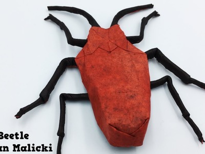 Origami Lilly Beetle Tutorial (Damian Malicki)