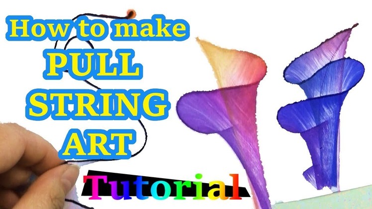Pull String Art Tutorial Fun for any age!