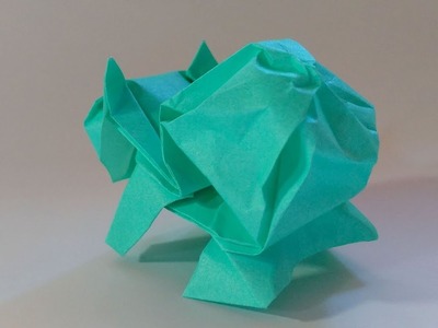 【折り紙】フシギダネ折ってみた Origami Pokemon Bulbasaur