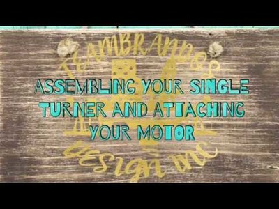 Assembling your SingleCup Turner And Attaching your Motor