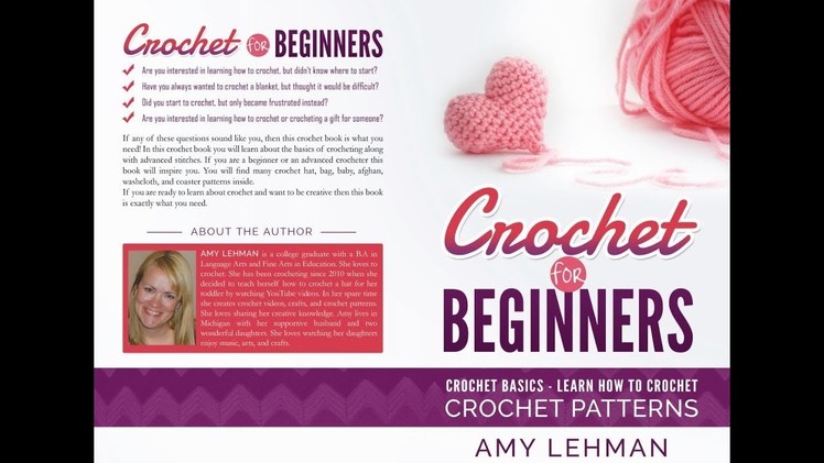 Crochet for Beginners Paperback Giveaway - Ends June 10th