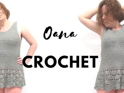 Crochet summer top first part by Oana